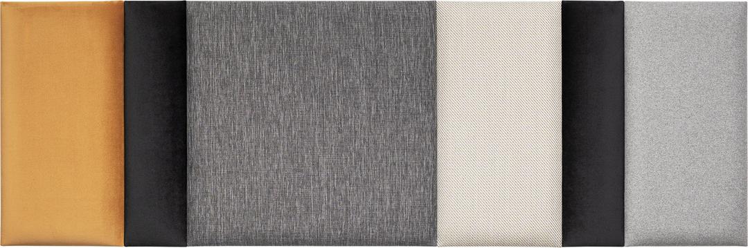 Large Regular upholstered panels set Soform grey-mustard