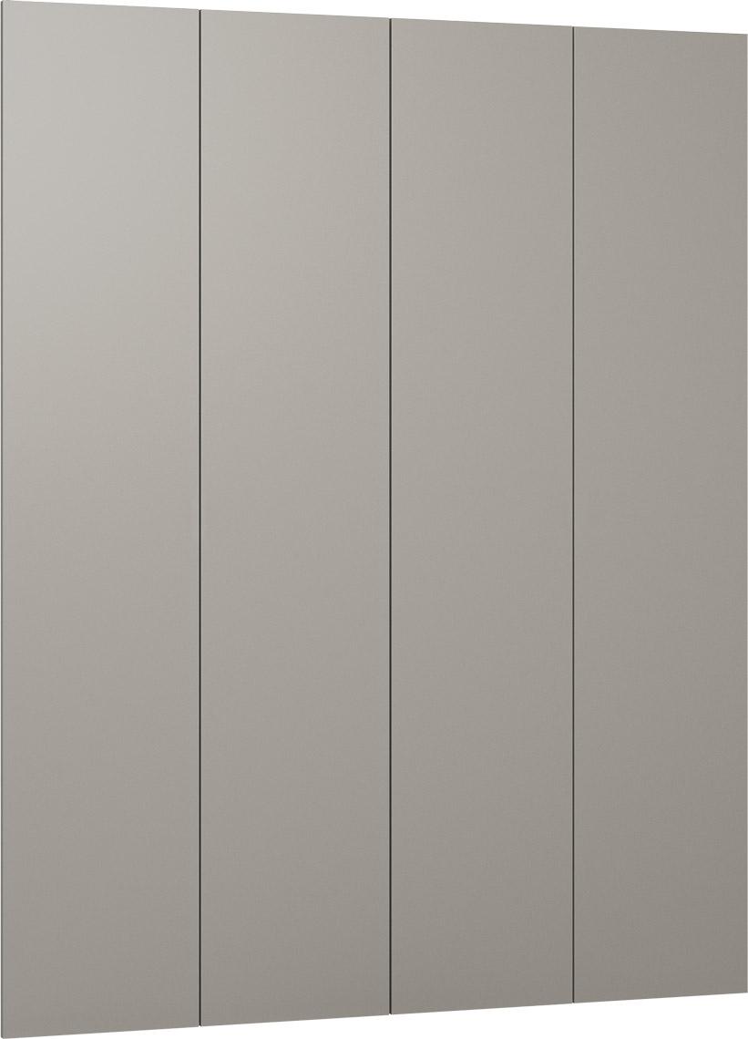 Fronts of 4-door closet Simple