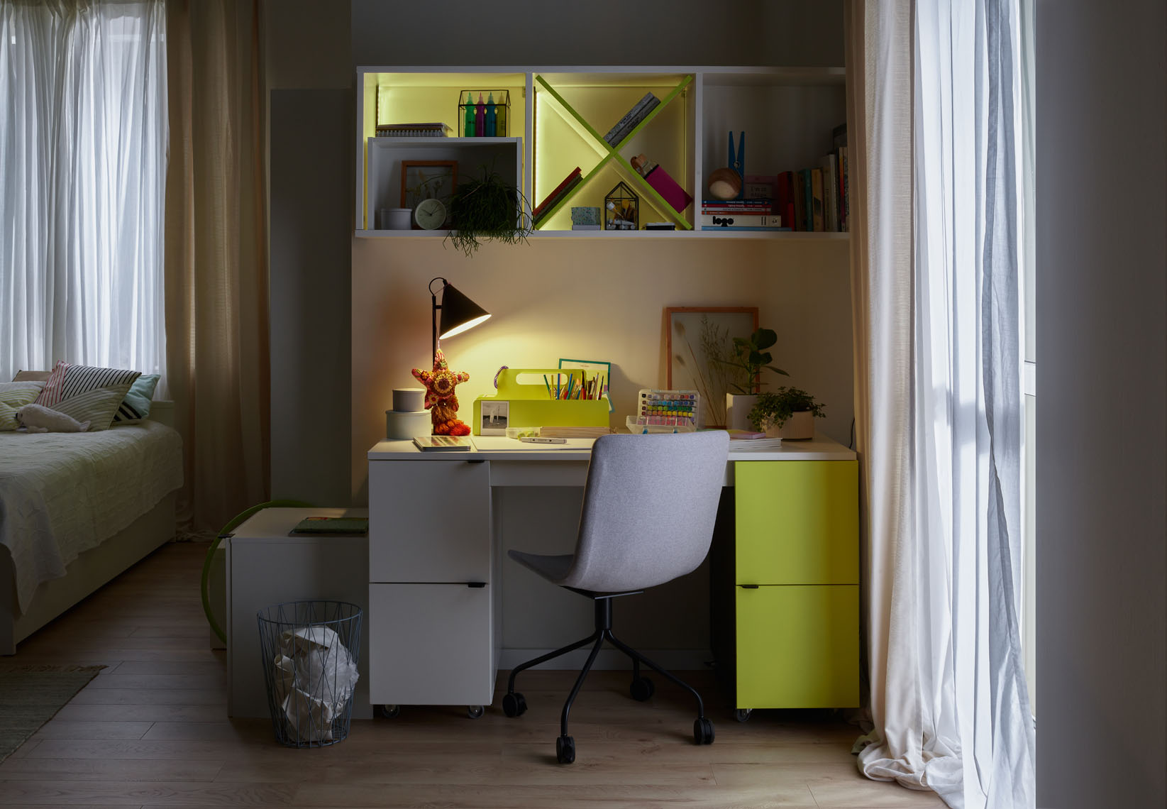 Do nauki i odpoczynku. Jak wybrać odpowiednie oświetlenie do pokoju dziecka?