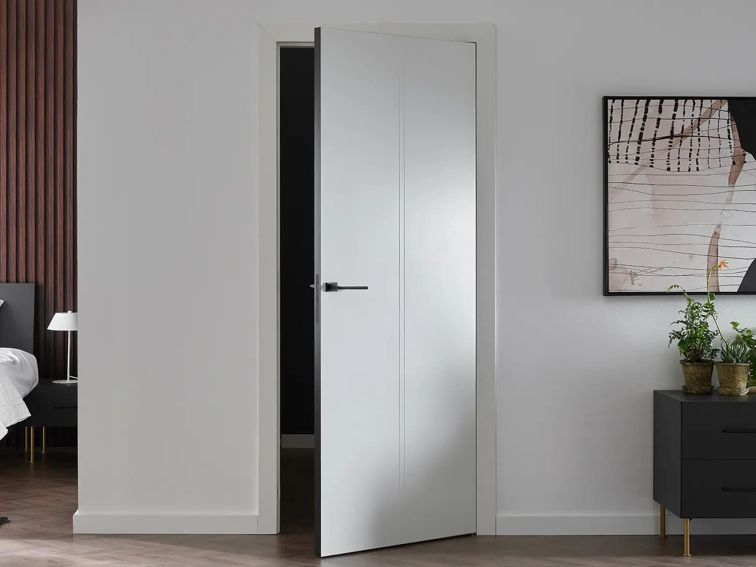 Lekkie, klasyczne, ponadczasowe: białe drzwi wewnętrzne w domu