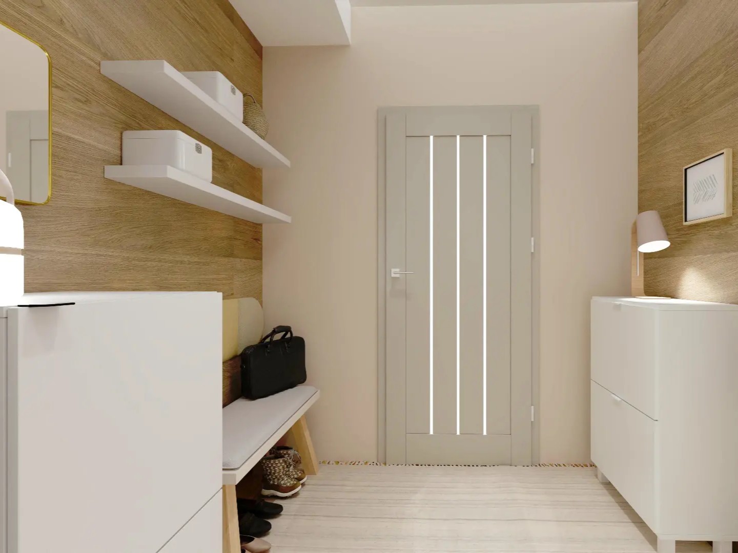 Mały przedpokój, dużo możliwości. Jak go urządzić?