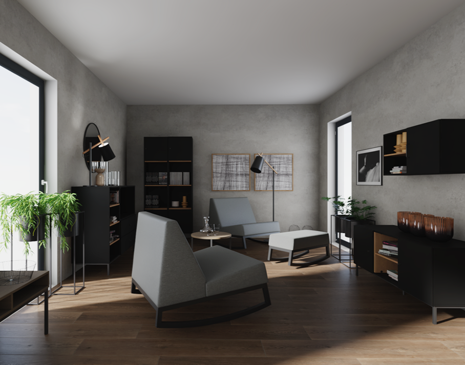 Projekt pokoju dziennego w nowoczesnym stylu – gotowy pomysł na stylowe wnętrze