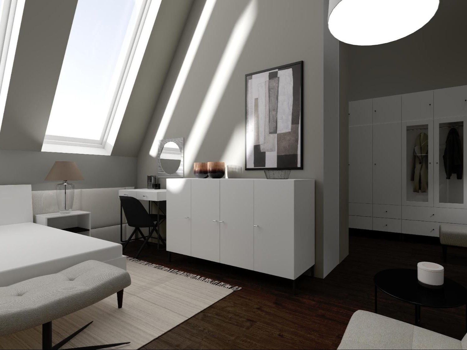 Garderoba na poddaszu – pomysły na funkcjonalną aranżację