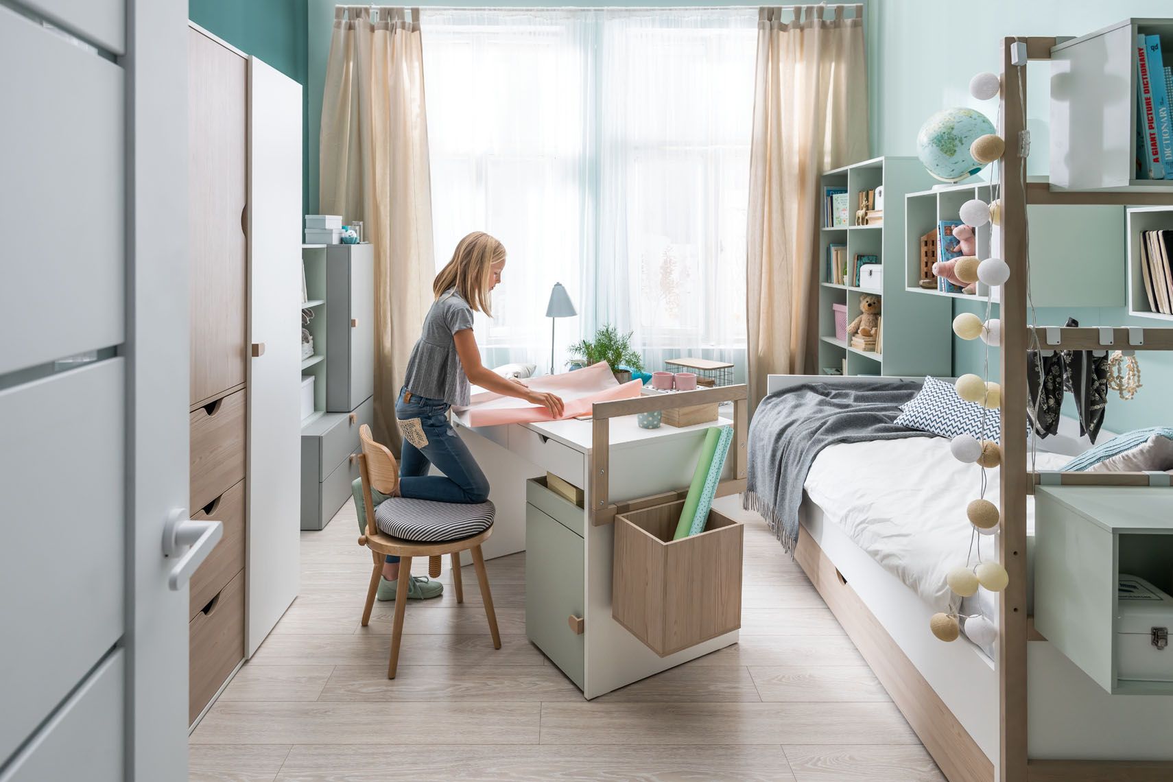 Nie tylko róż! 4 pomysły na aranżację pokoju dla dziewczynki