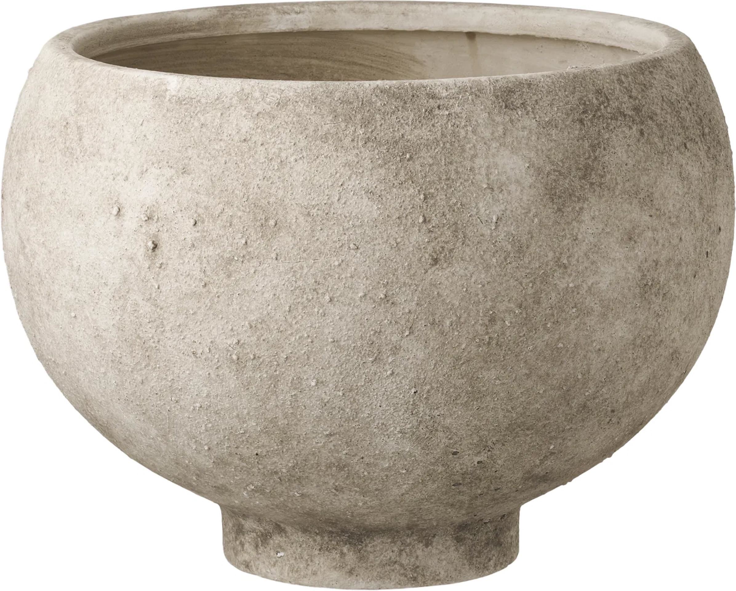 Osłona na doniczkę ceramiczna szara House Nordic