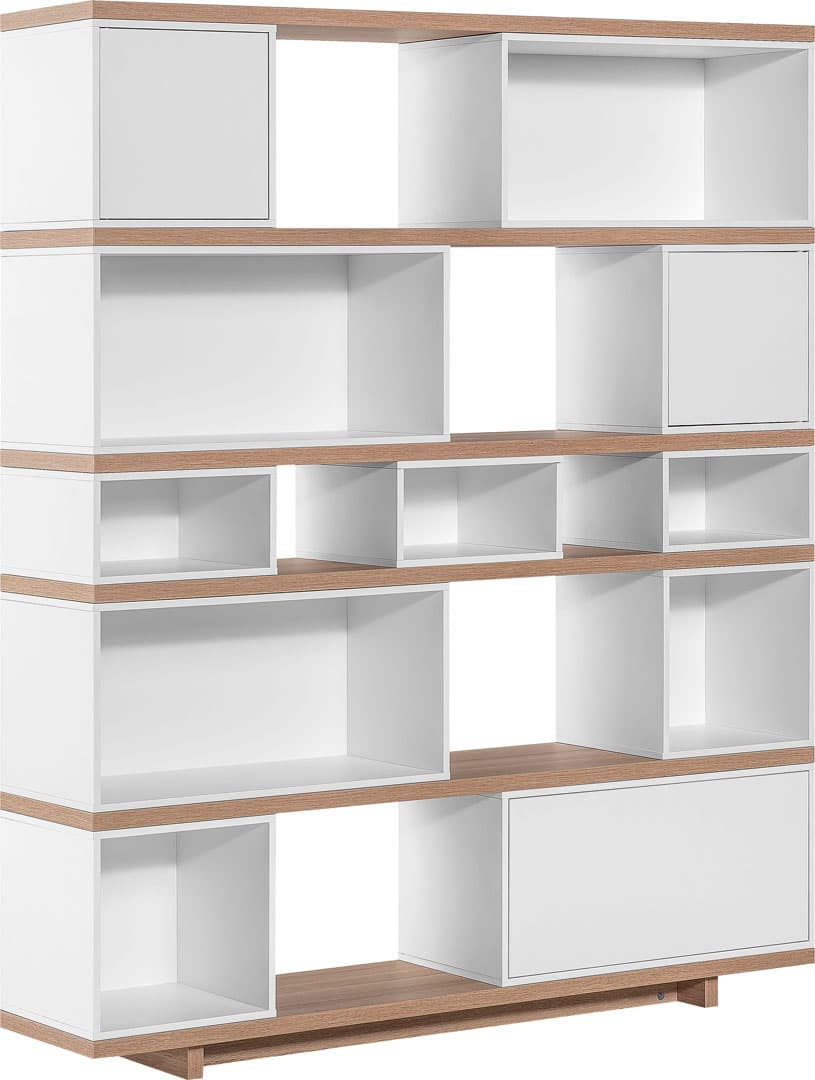 Regał szeroki jasny Balance