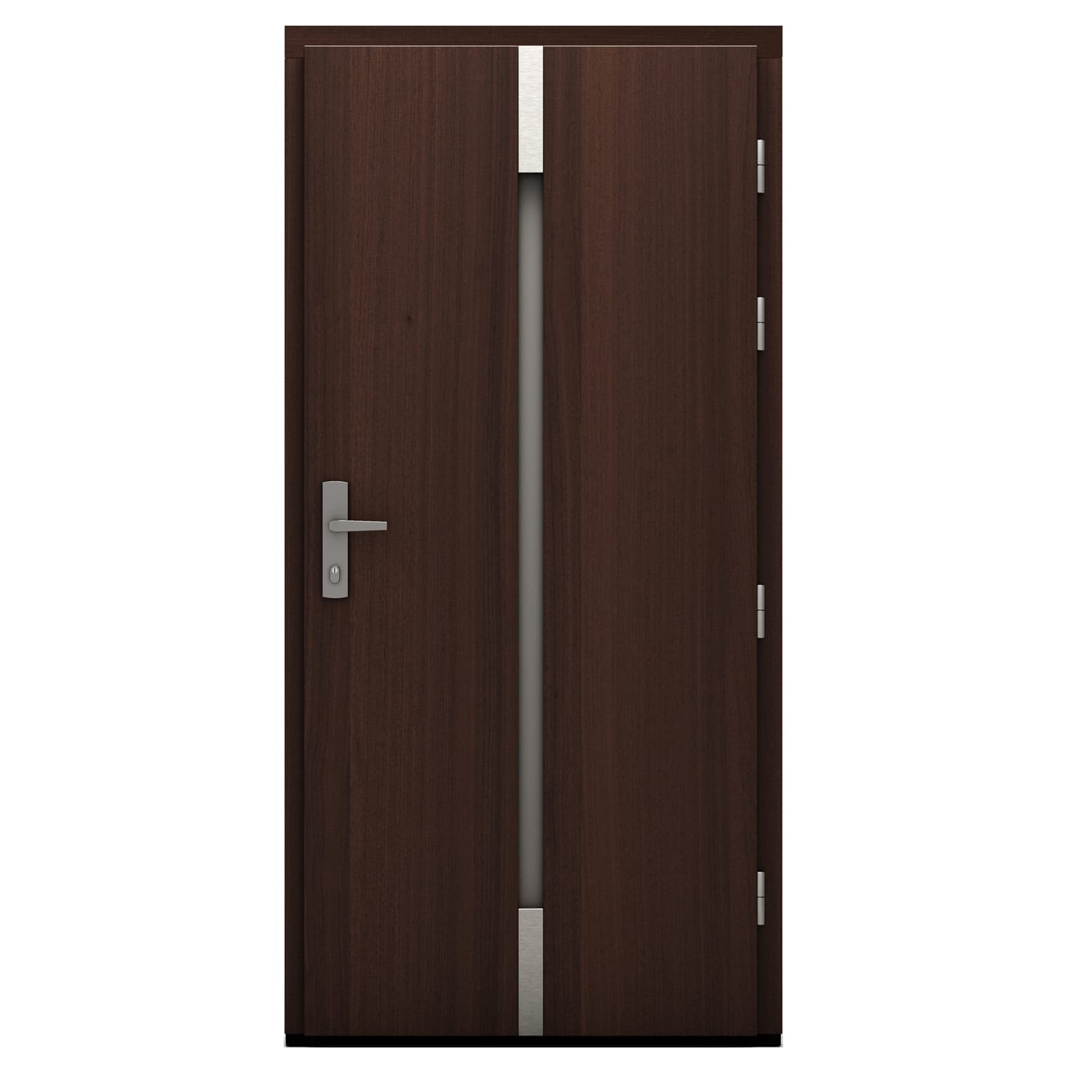 Drzwi zewnętrzne drewniane płytowe CAL Zyndram kolekcja Rycerska