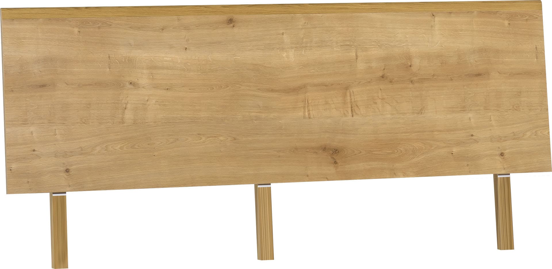 Wezgłowie płaskie łóżka 2-osobowego Nature