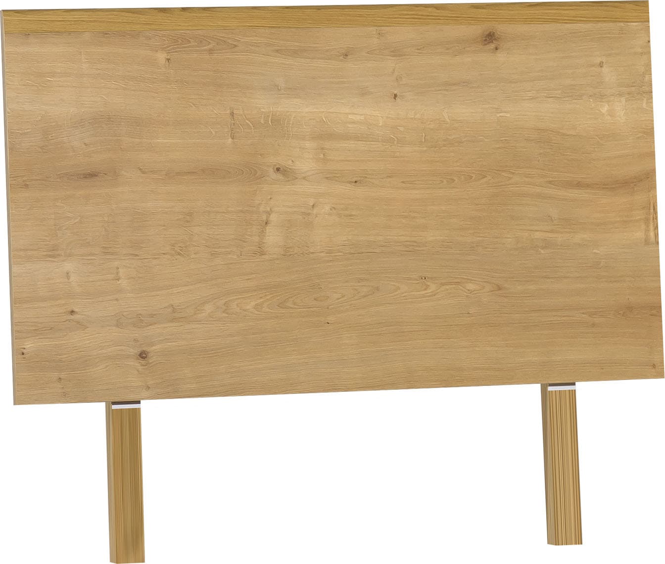 Wezgłowie płaskie łóżka 1-osobowego Nature