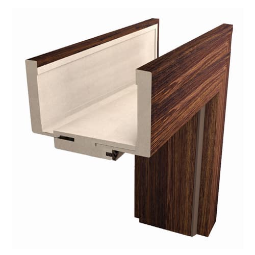 Ościeżnica MDF regulowana bezprzylgowa DIN DUO Lamistone/Silkstone/laminat CPL/Uni Mat