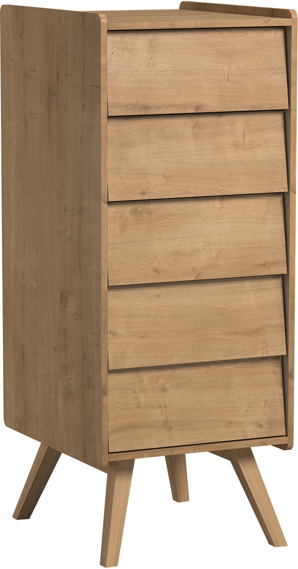 Komoda z 5 szufladami Vintage