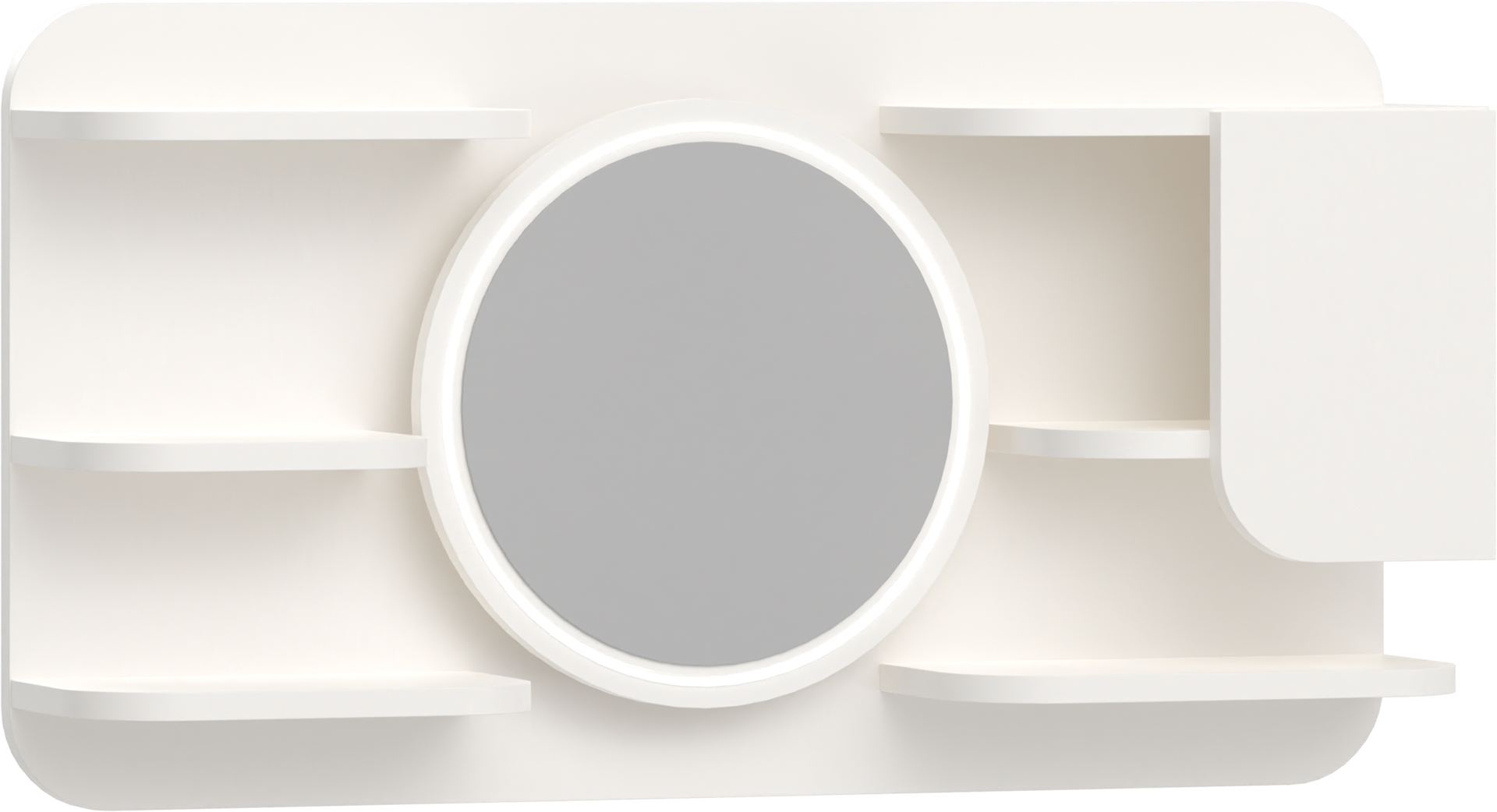 Nadstawka z lustrem do toaletki Reli