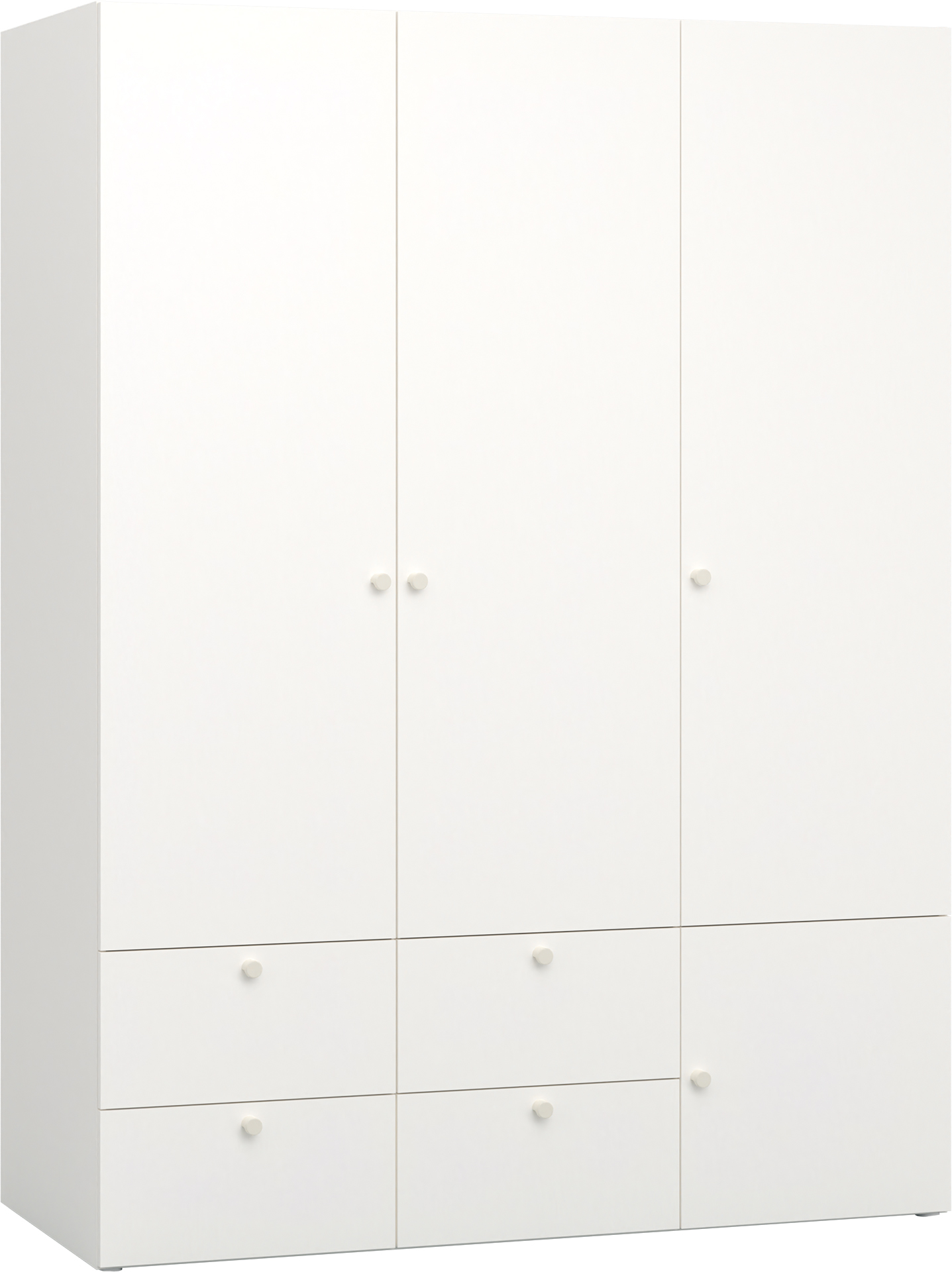 Szafa 3-drzwiowa z frontem pełnym Reli