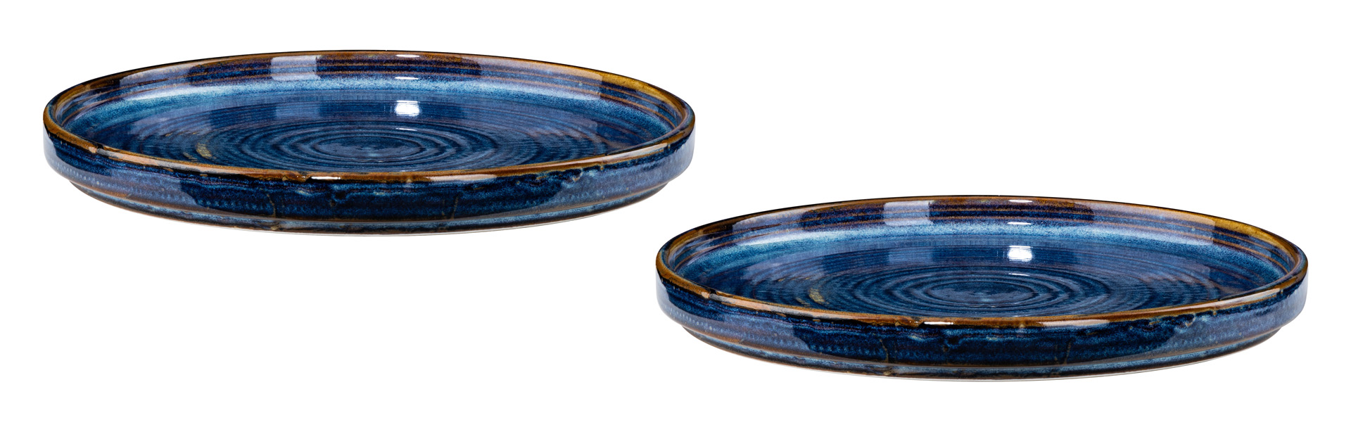 Talerz płaski 25 cm kpl. 2 szt. Deep Blue