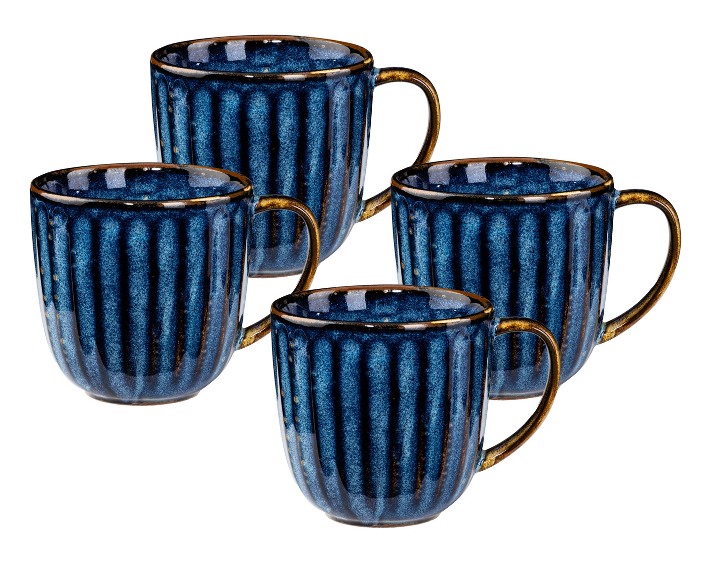 Kubek 4 szt. Deep Blue