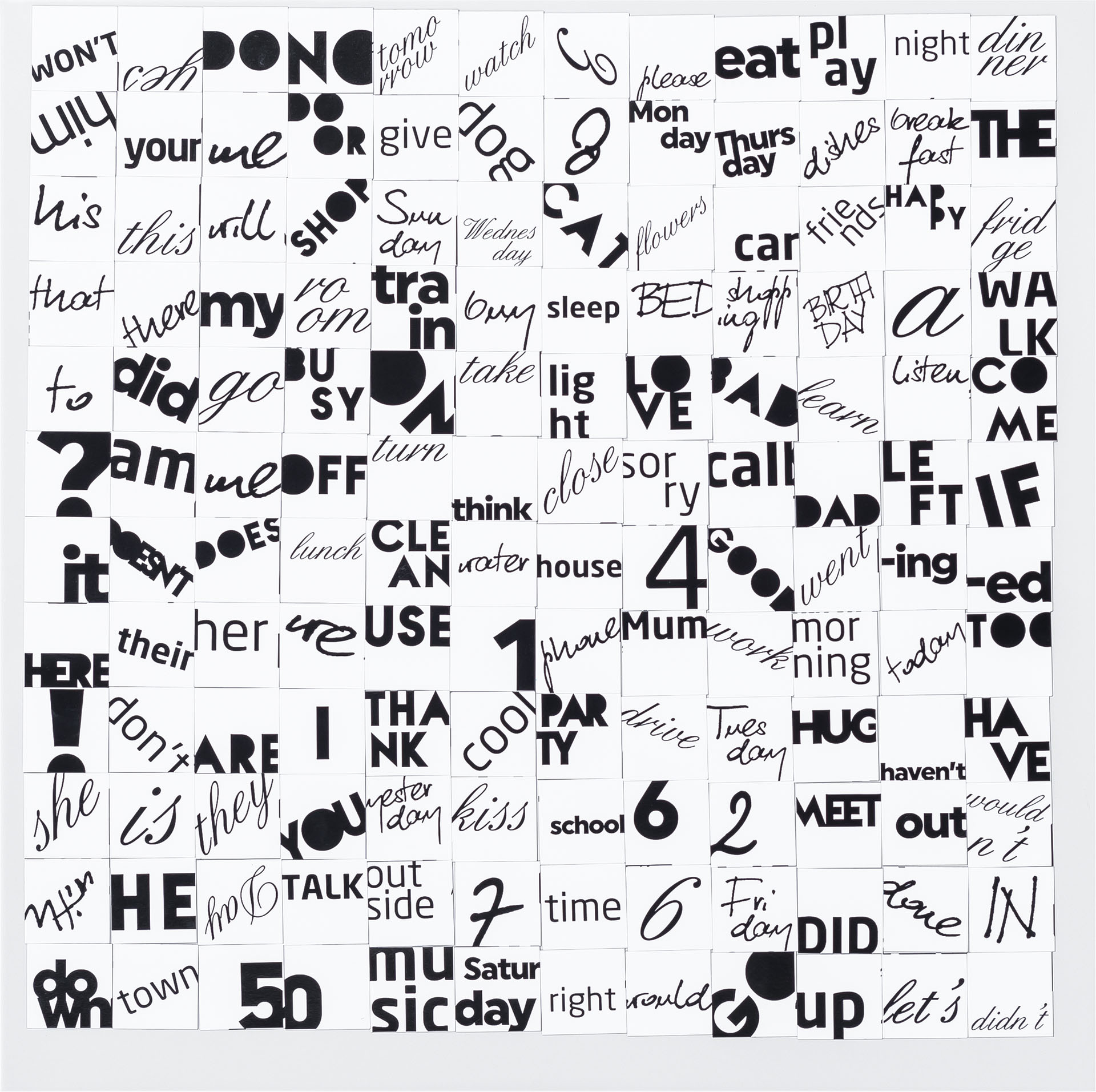 Magnesy do nakładek Words Puzzle Young Users