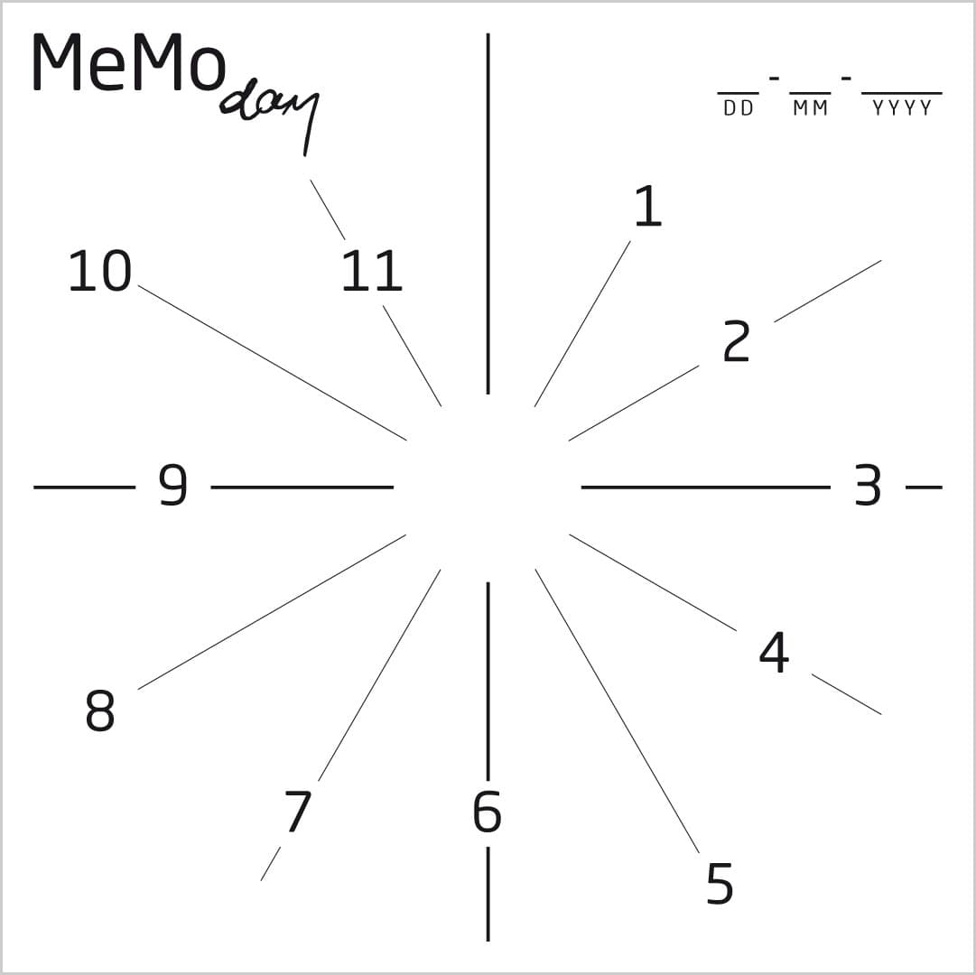Nakładka metalowa na front - planer Memo day Young Users