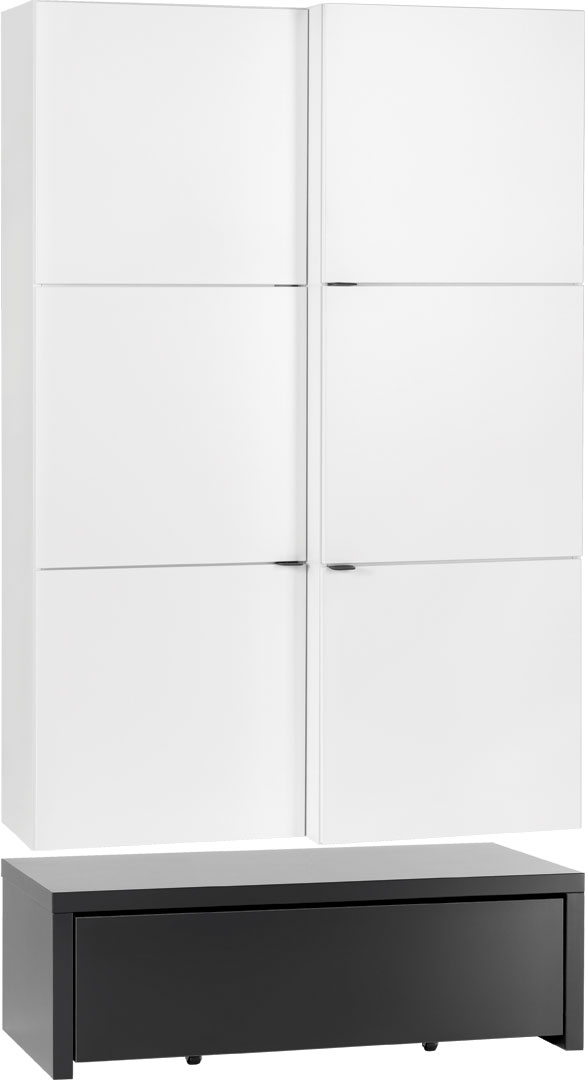 Regał zamknięty z podestem 106x53 z szufladą Young Users