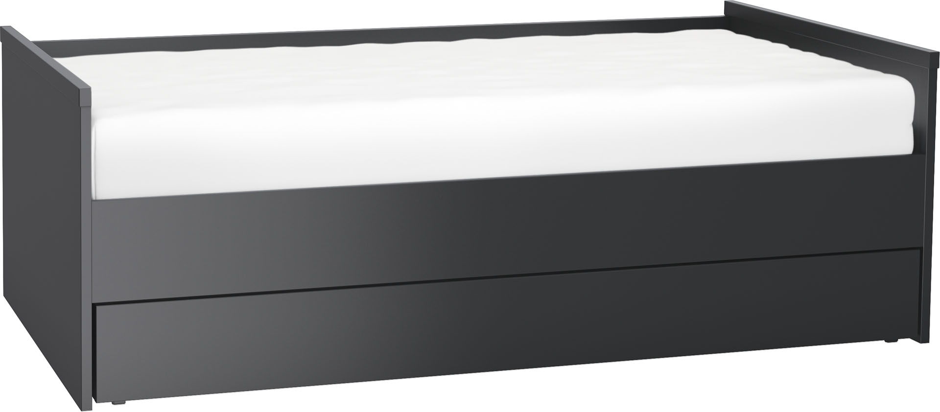 Kanapa z podnoszonym stelażem i łóżkiem dolnym Young Users