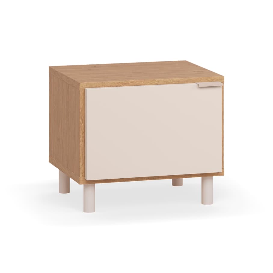 Stolik nocny z drzwiami Simple
