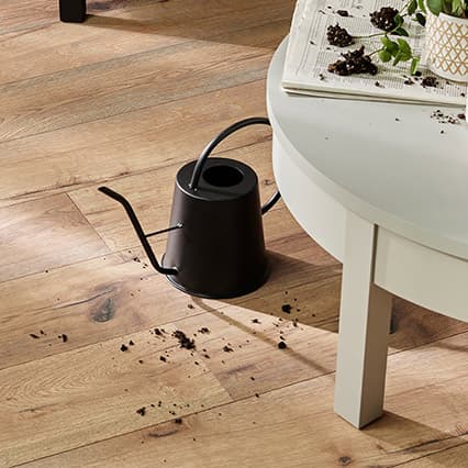 Watering can Joy arrangement