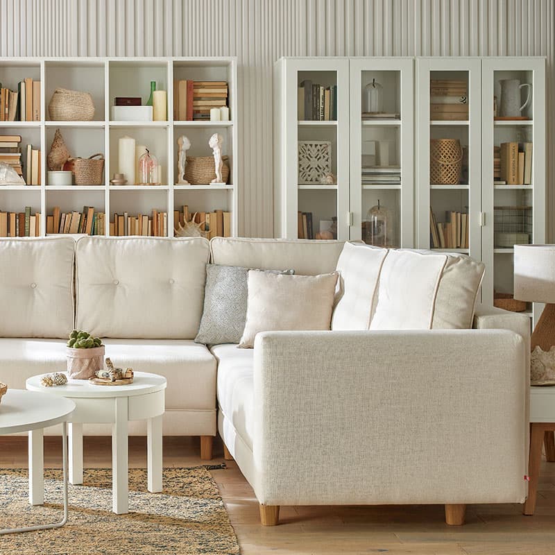 Narożnik duży z funkcją spania Todos aranżacja