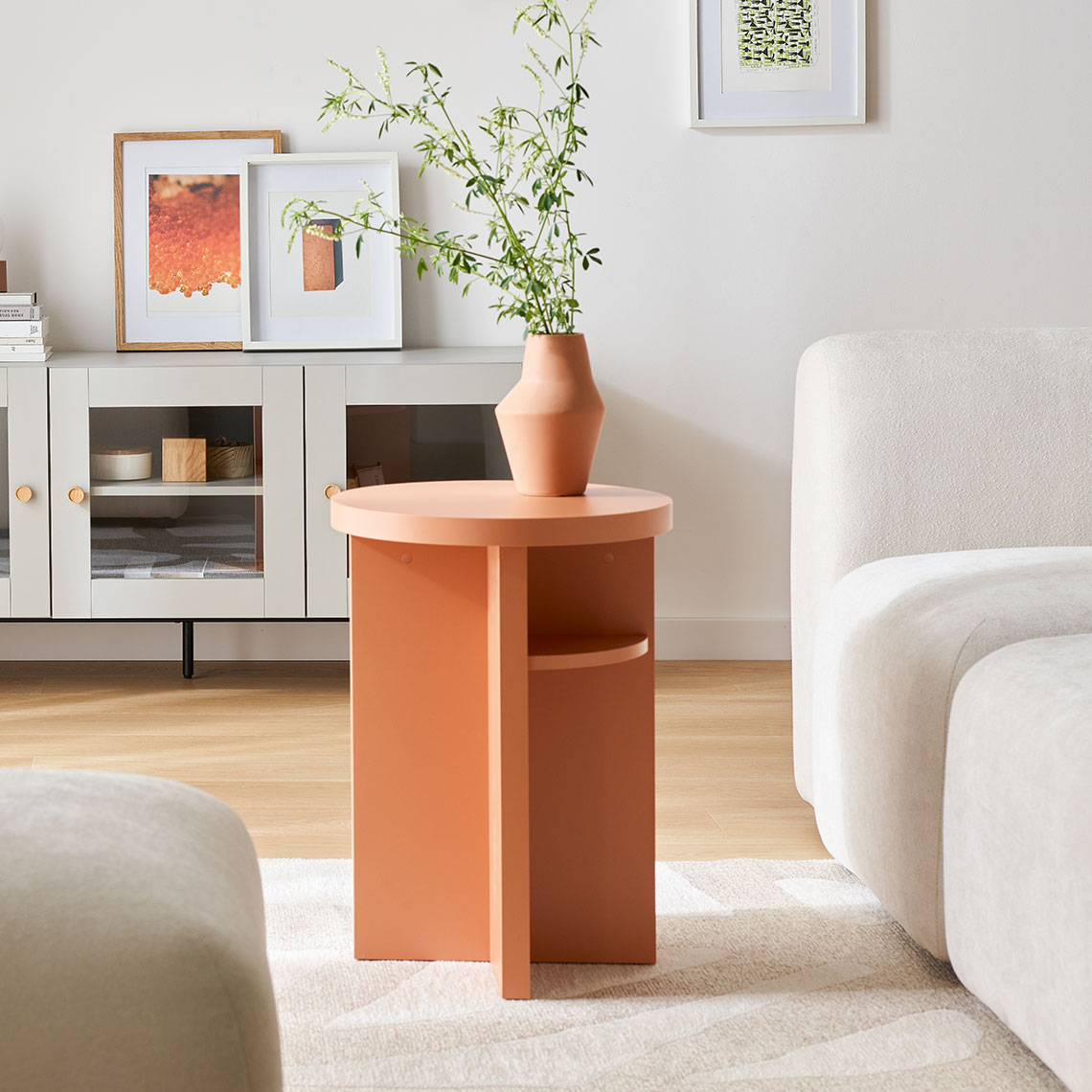 Stolik kawowy Talvo 40 cm aranżacja