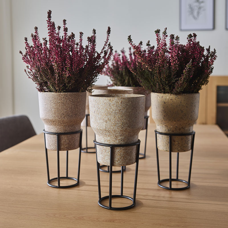 Osłona na doniczkę Stone III aranżacja