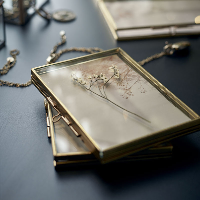 Dekoracja Bloom złota aranżacja