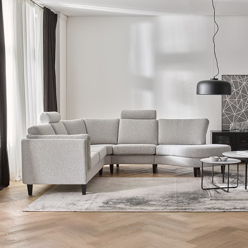 Narożnik VI z zagłówkami Volan aranżacja