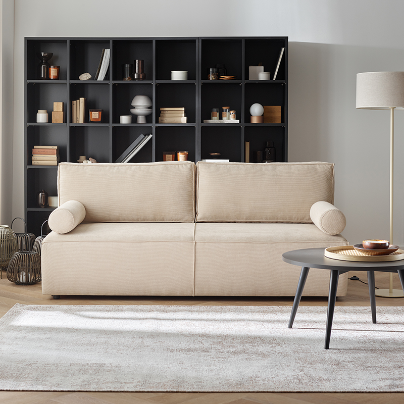 Sofa 3-osobowa z funkcją spania Solis aranżacja