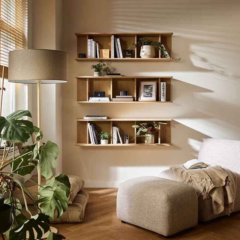 Półka wisząca szeroka Well aranżacja