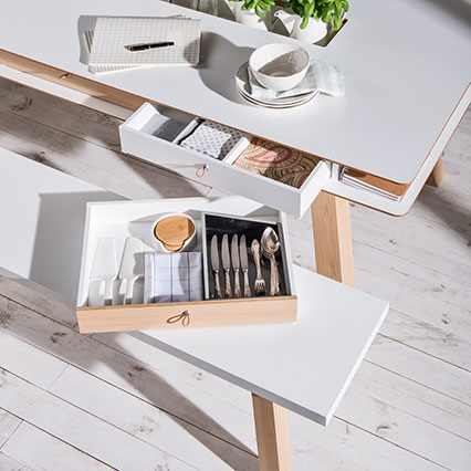 Szuflada stołu 4 You aranżacja