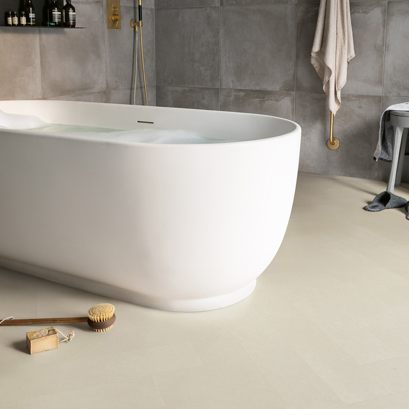 Panele winylowe Pergo Vorma Pad Pro Wapień Beżowy V4524-40173 aranżacja