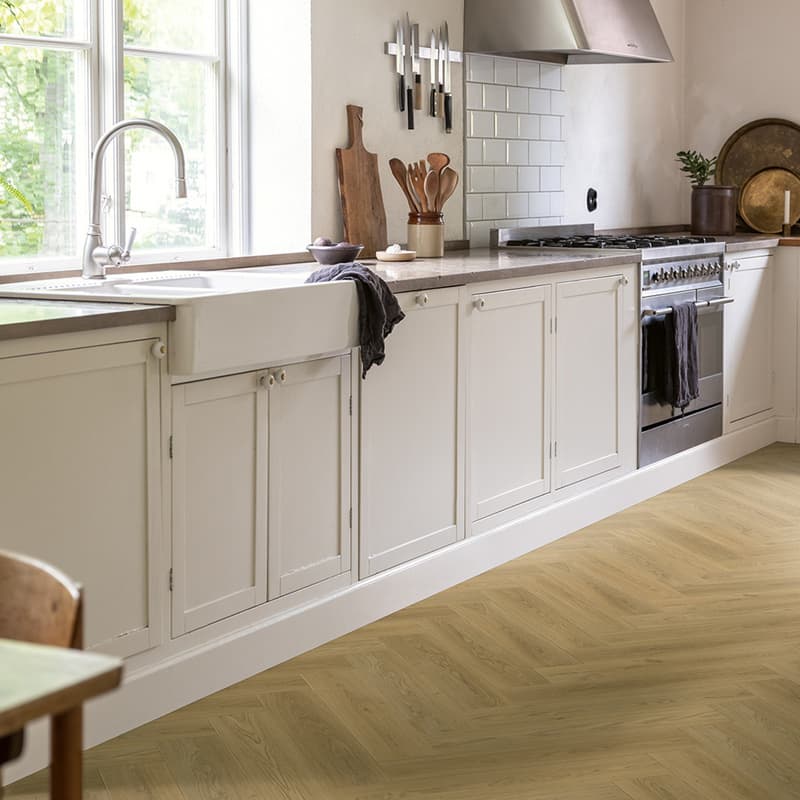 Panele winylowe Pergo Vorma Pad Pro Dąb Norweski Beżowy V4524-40215 aranżacja