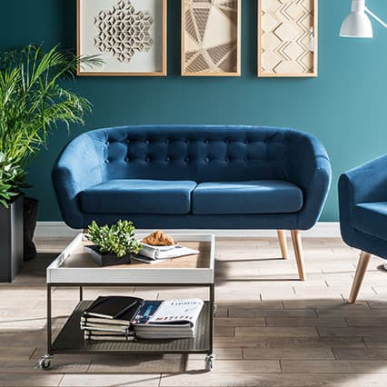 Sofa 2-osobowa Alma aranżacja