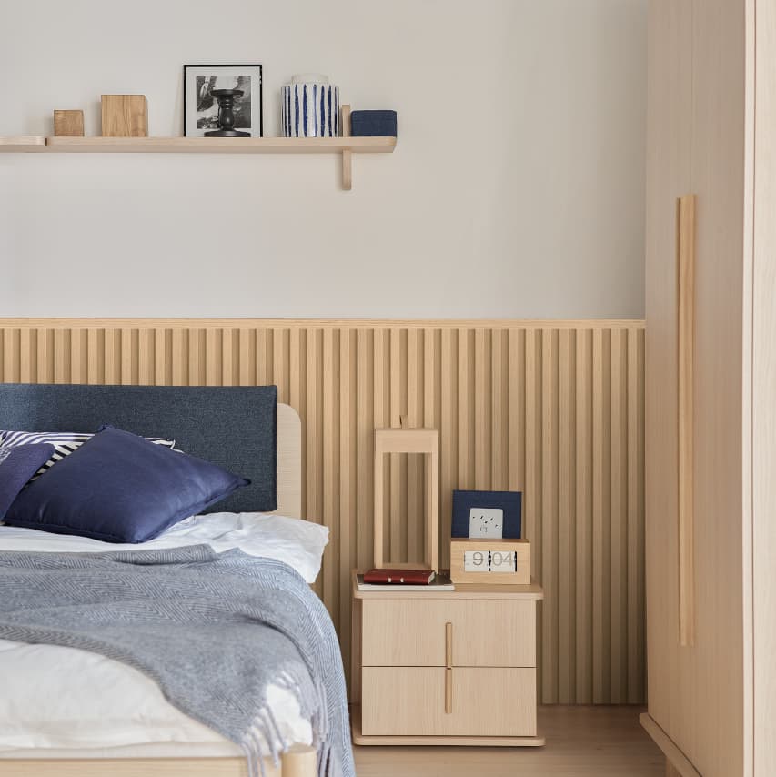 Lamele ścienne Linerio M Plus-Line 12,2cm x 265cm x 2,1cm aranżacja