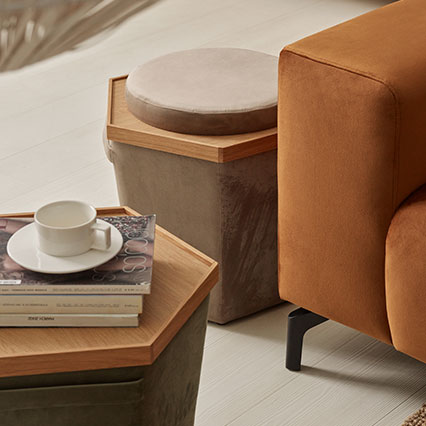 Puf Doppio aranżacja