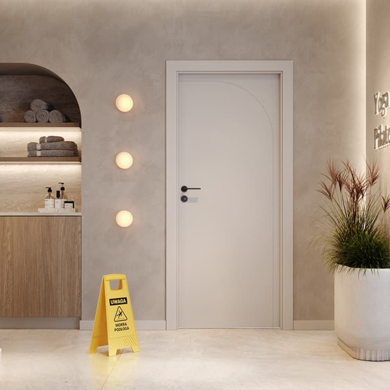 Ościeżnica regulowana bezprzylgowa Porta System Elegance Hydro Protect Portadecor, Portasynchro 3D aranżacja