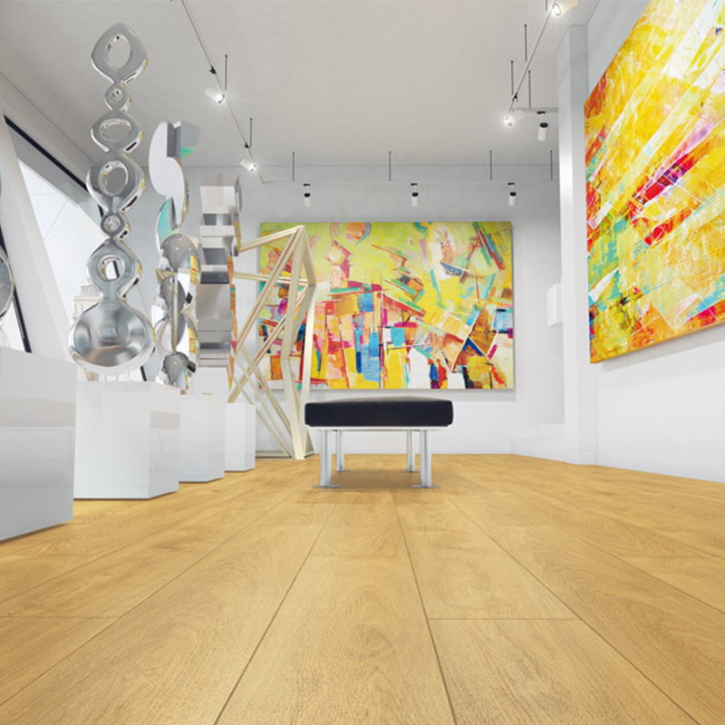 Panele podłogowe wodoszczelne VOX Querra Balance Plus Dąb Elya aranżacja