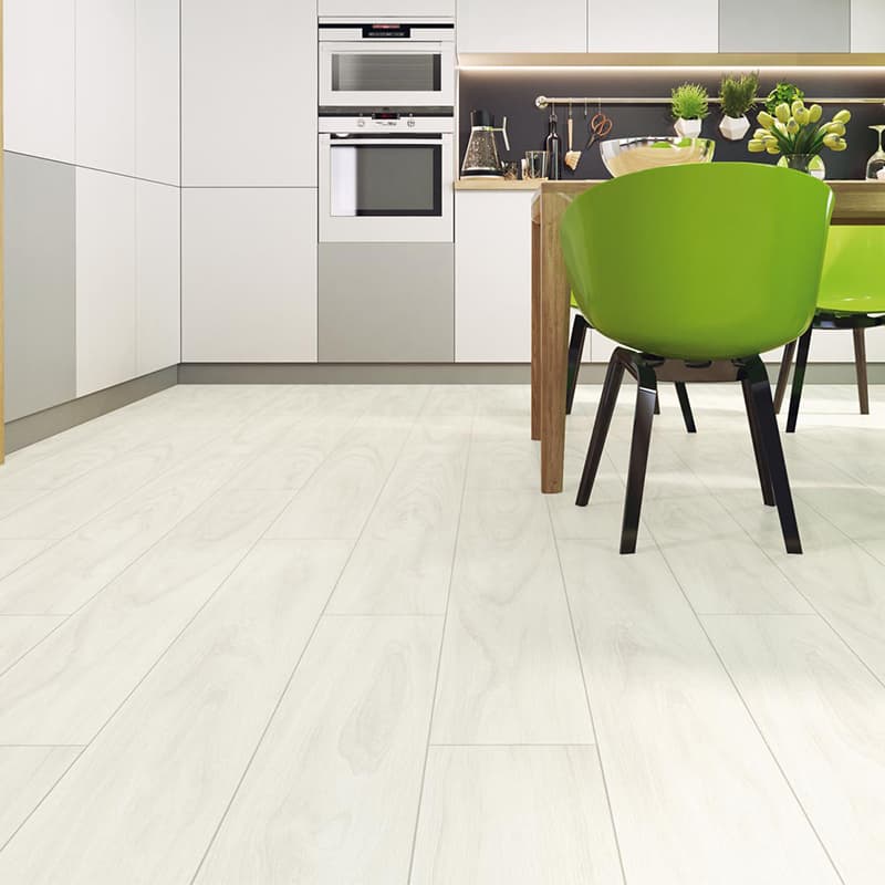 Panele podłogowe SWISS KRONO Aurum Fiori Aqua Zero Dąb Daisy D4585 aranżacja