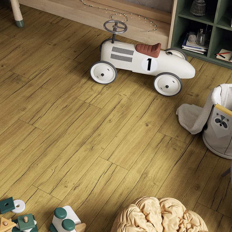 Panele podłogowe SWISS KRONO Aurum Fiori Aqua Zero Dąb Pilea D40374 aranżacja