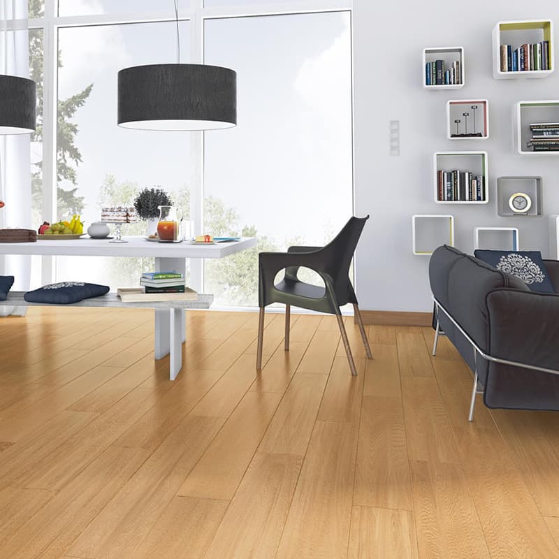 Panele podłogowe SWISS KRONO Platinium Milo Aqua Block Dąb Livorno D3033 aranżacja