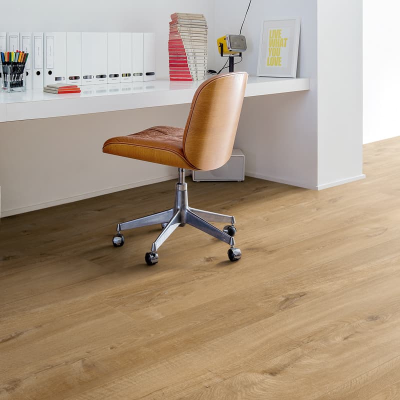 Panele winylowe Quick Step Bloom Dąb bawełniany naturalny AVMPU40104 aranżacja