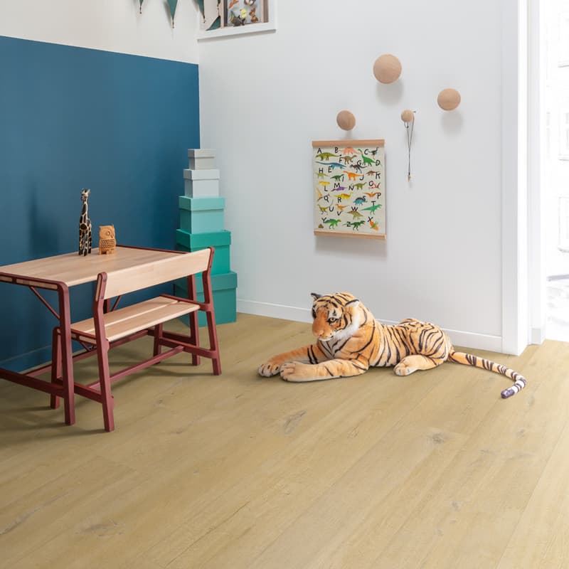 Panele winylowe Quick Step Fuse Dąb lniany naturalny SGMPC20320 aranżacja