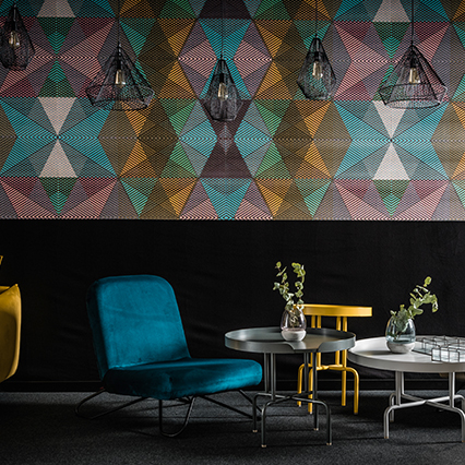 Kerradeco Geometric Cafe aranżacja