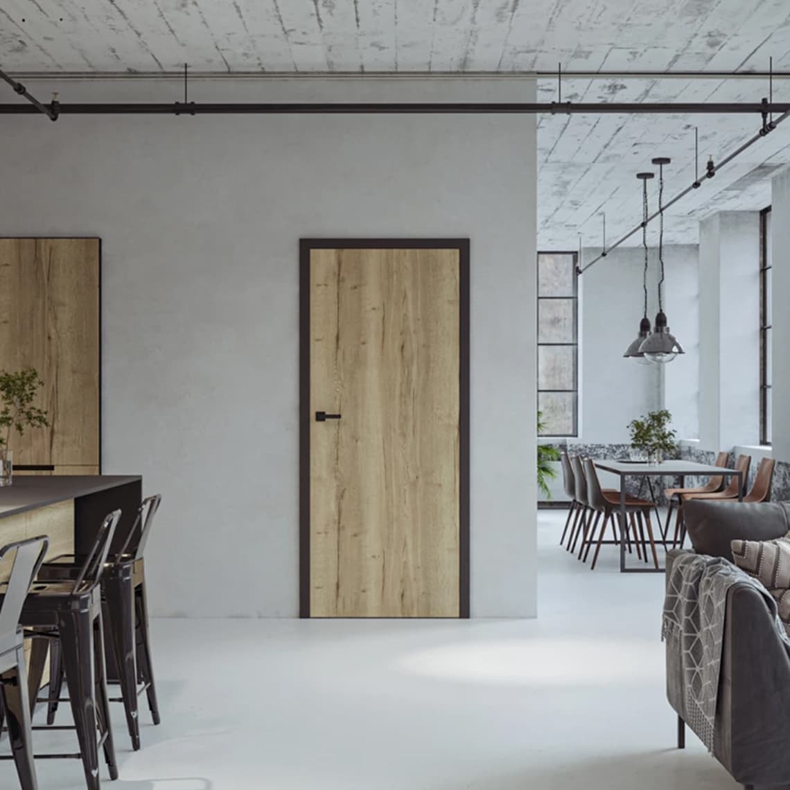 Skrzydło drzwiowe Porta Resist 7.1 aranżacja