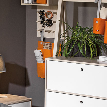 Organizer Ordo pomarańczowy Spot Young aranżacja