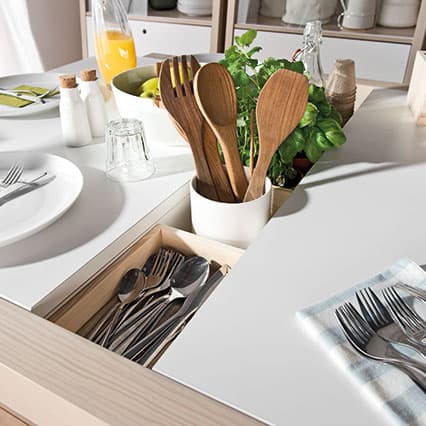 Skrzynka stołu i ławy kawowej Spot aranżacja