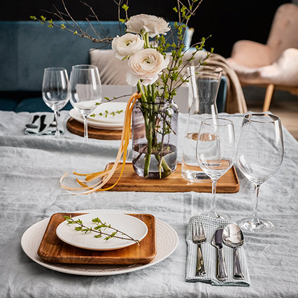 Talerz mały Motif kpl 2szt aranżacja